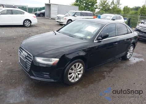 2013 Audi A4 2.0T Premium from USA, damaged, VIN WAUAFAFLXDN043938